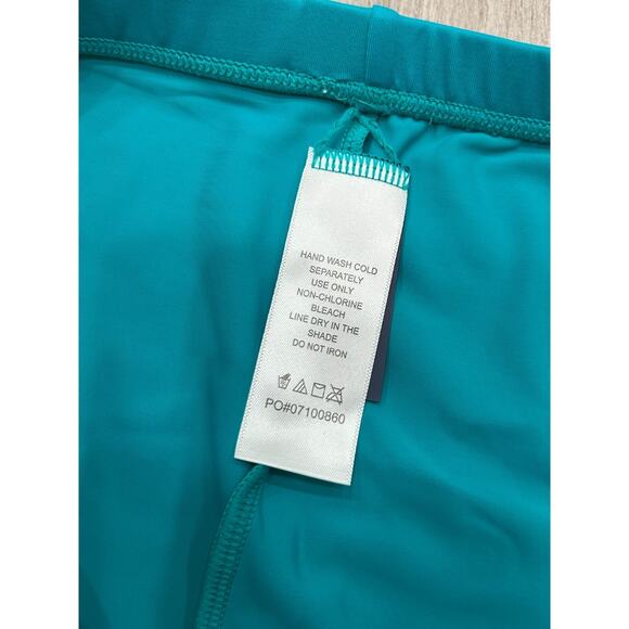 Kim Gravel x Swimsuit For All Womens Blue Rainbow Stripe Tankini Shorts Size 16 - Picture 4 of 9